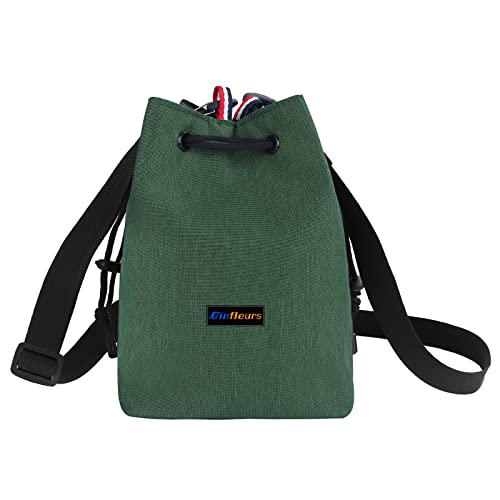 Ginfleurs Waterproof Camera Bag with Drawstring Shoulder Strap