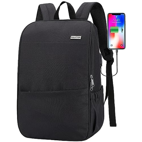 MAXTOP Deep Storage Laptop Backpack with USB Charging Port