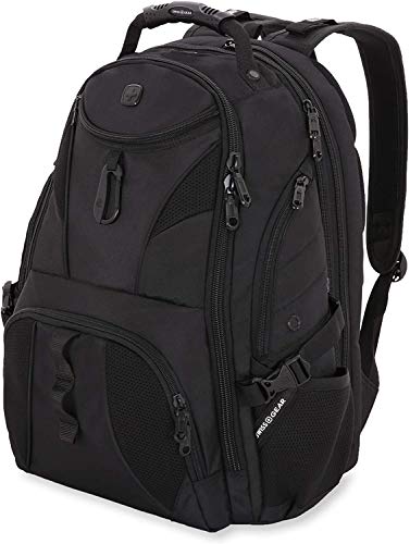 SwissGear 1900 ScanSmart 17" Laptop Backpack - Black