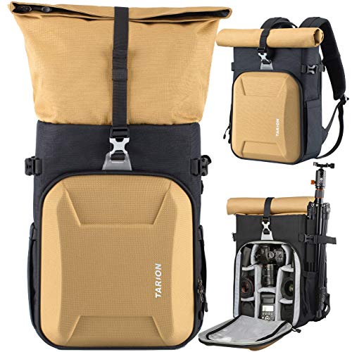 TARION XH Waterproof Camera Backpack with 15" Laptop Compartment