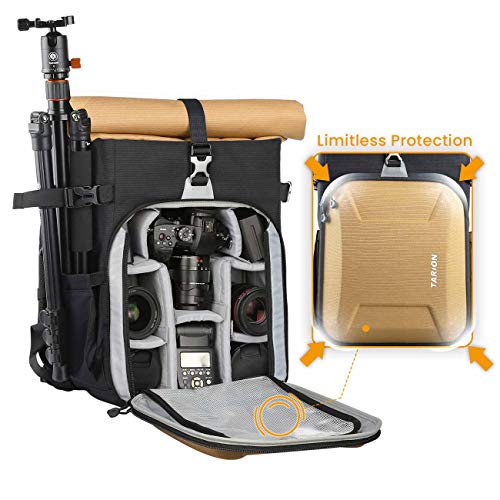 TARION XH Waterproof Camera Backpack with 15" Laptop Compartment