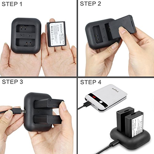 Canon LP-E10 Battery (2-Pack) + Dual Charger Kit