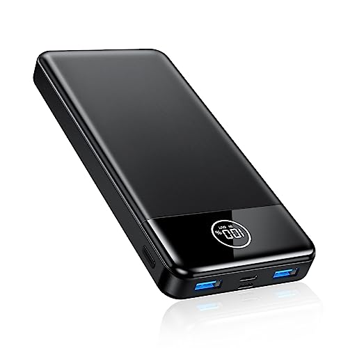 Portable 33800mAh Power Bank with Fast Charging Digital Display