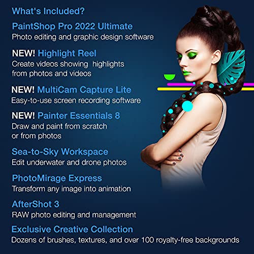 Corel PaintShop Pro 2022 Ultimate + Creative Bundle