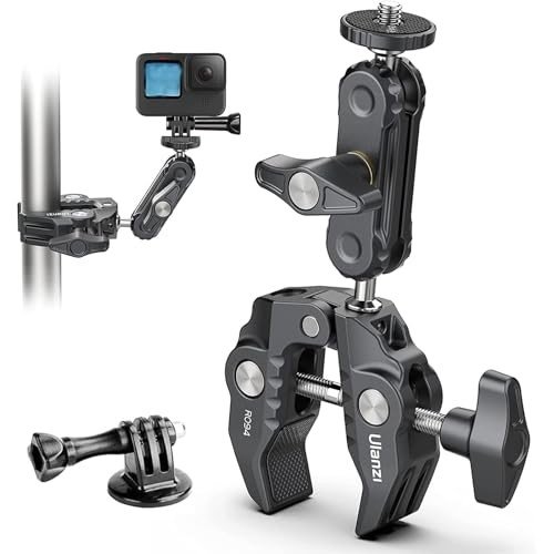 ULANZI Camera Clamp Mount with 360° Ballhead Adapter