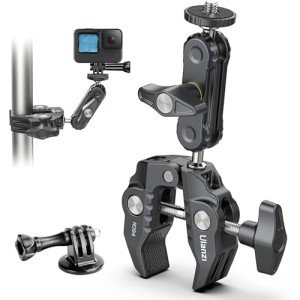 ULANZI Camera Clamp Mount with 360° Ballhead Adapter