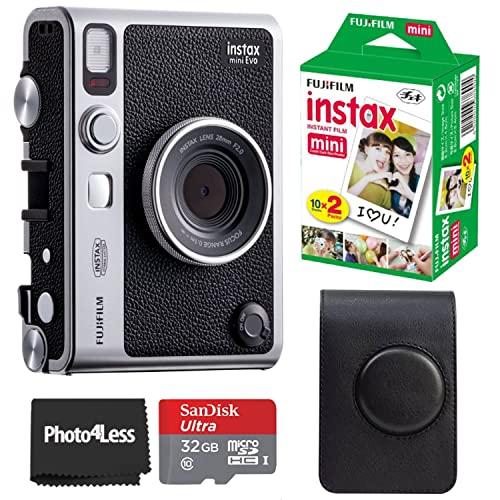 Fujifilm Instax Mini EVO Hybrid Instant Camera Bundle