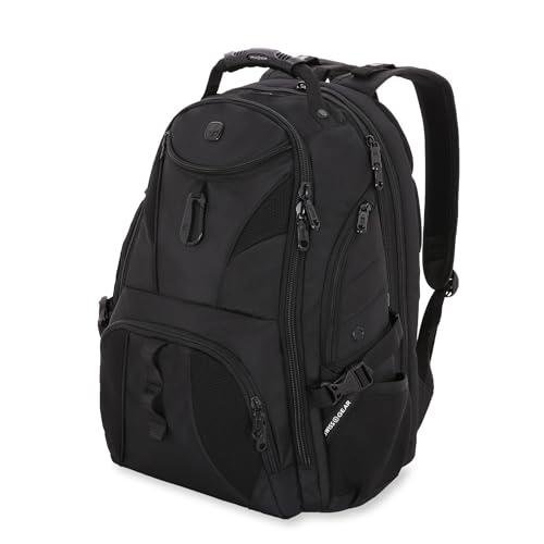 SwissGear 1900 ScanSmart 17" Laptop Backpack - Black