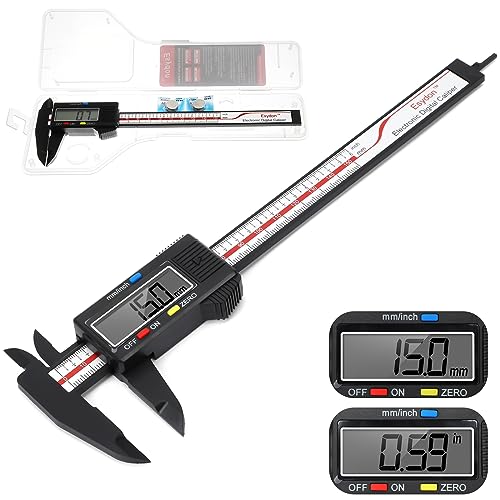 Esydon 6 inch Digital Caliper with LCD Screen