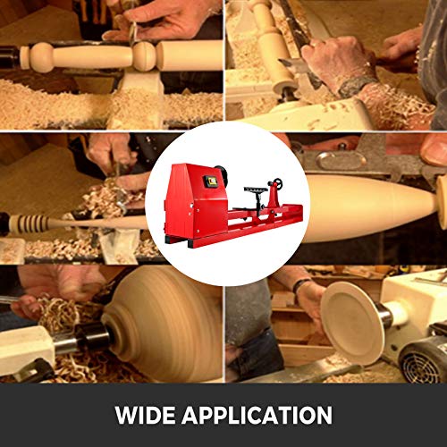 Benchtop Wood Lathe - 14" x 40", 1/2HP