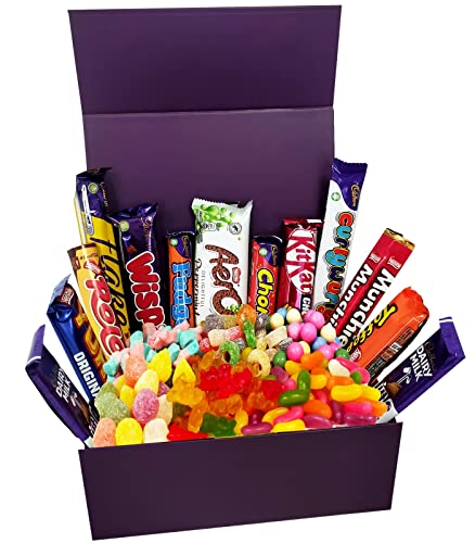 Deluxe Chocolate and Sweets Hamper - Perfect Birthday Gift