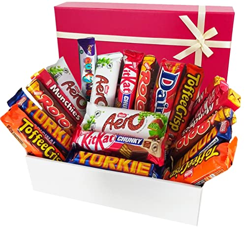 Chocolate Lovers Gift Basket with Assorted Selection Box