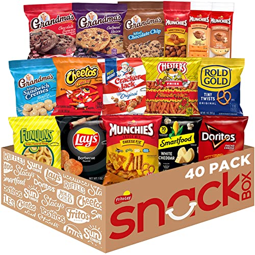 Ultimate Snack Care Package: Assorted Chips, Cookies, Crackers