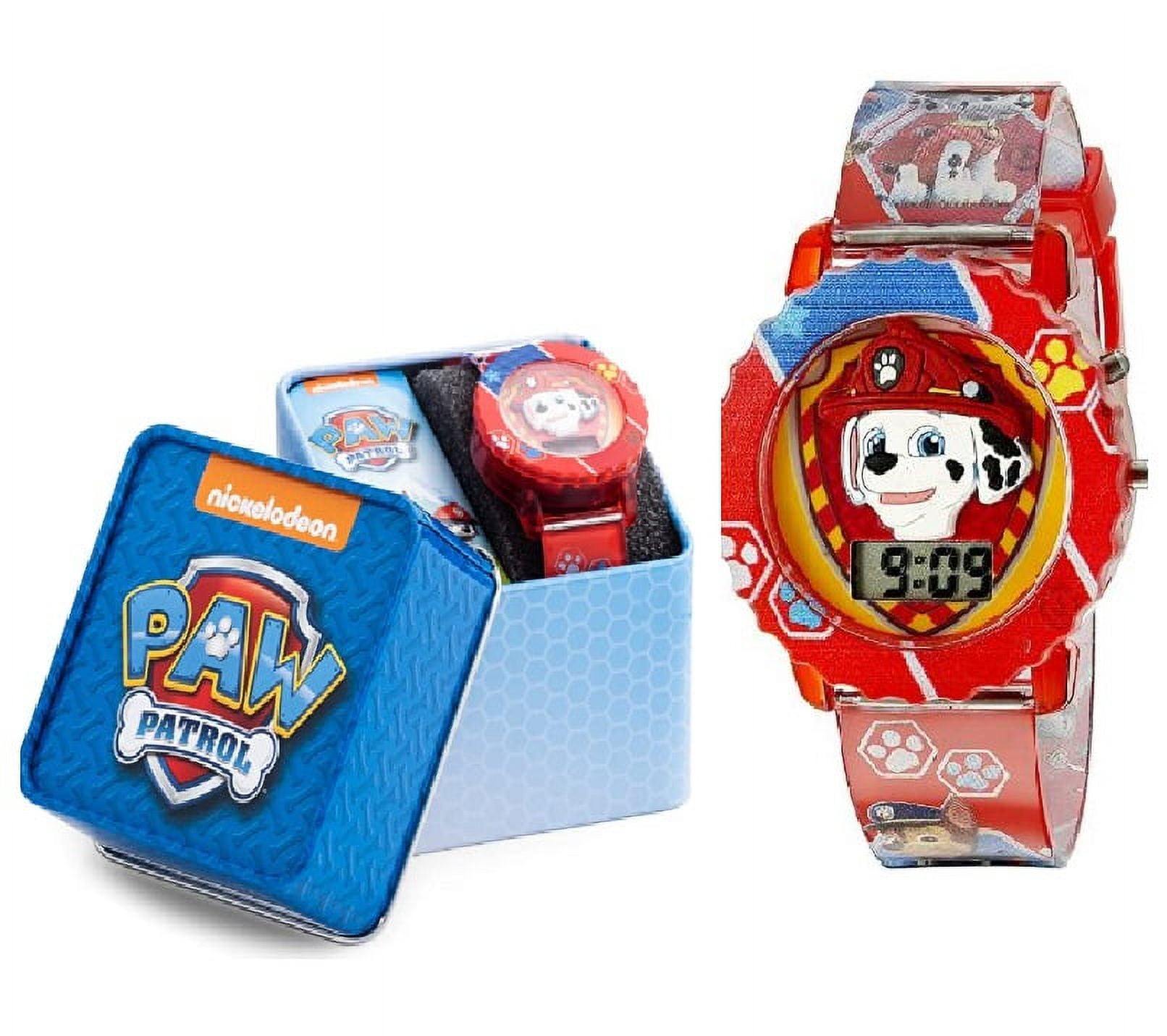 Paw Patrol 3D Character Watch with Red Case