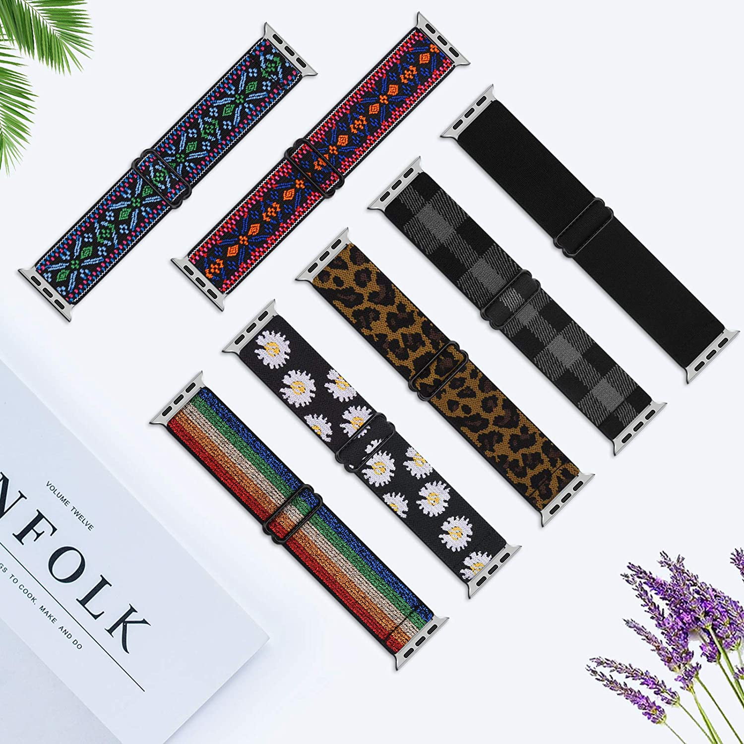 Stretchy Bands for Apple Watch - 2 Pack