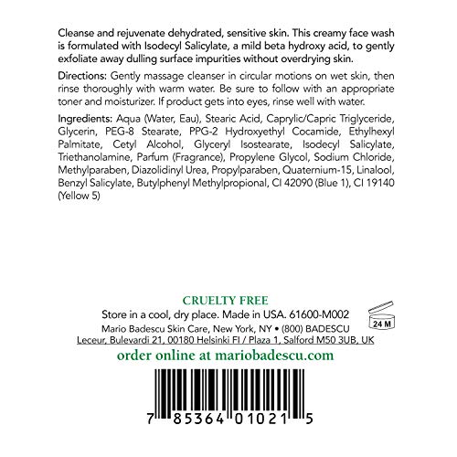 Mario Badescu Keratoplast Cream Soap - Gentle Exfoliating Face Wash