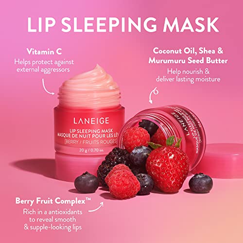 LANEIGE Berry Lip Mask: Nourish, Hydrate, Vitamin C