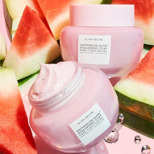Watermelon Glow Hyaluronic Pore-Tight Clay Facial Mask