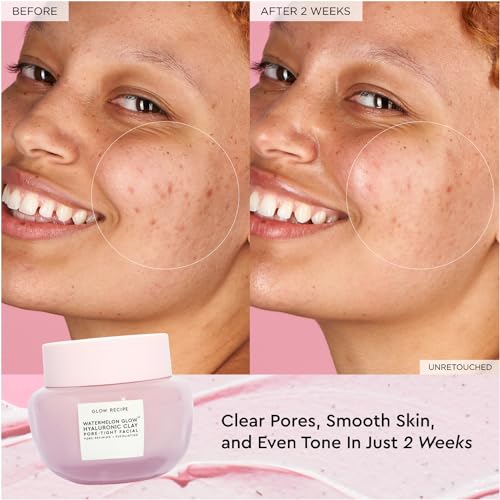 Watermelon Glow Hyaluronic Pore-Tight Clay Facial Mask