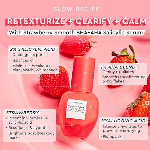 Strawberry Face Serum: Minimize Pores, Exfoliate & Hydrate