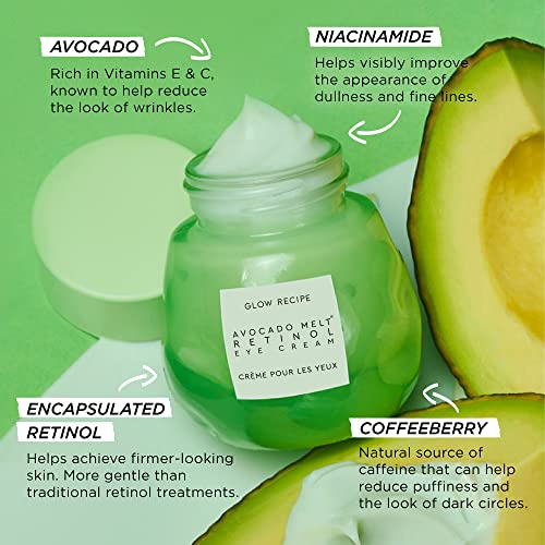 Avocado Retinol Eye Cream: Dark Circles, Wrinkles, Brightening