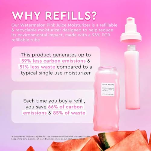 Refillable Pink Juice Hydrating Face Moisturizer - Lightweight