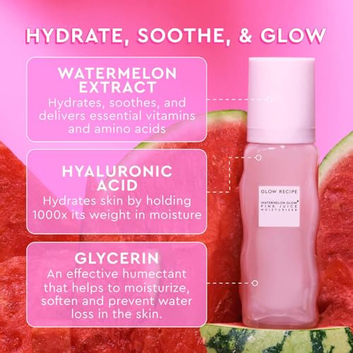 Refillable Pink Juice Hydrating Face Moisturizer - Lightweight
