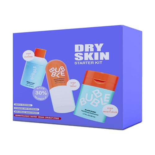 3-Step Hydrating Skincare Bundle for Normal to Dry Skin