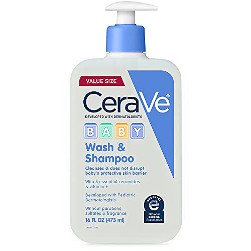 CeraVe Baby 2-in-1 Wash & Shampoo 16oz