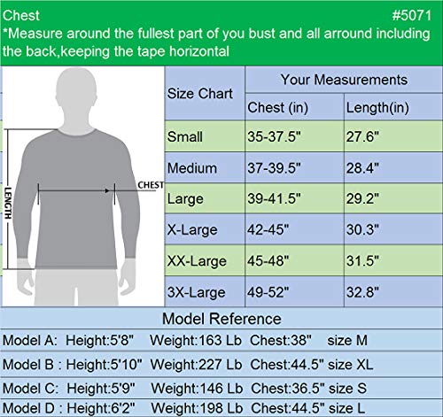 NELEUS Men's Dry Fit Running Shirts with Hoods