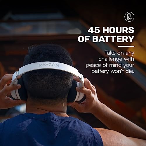Raycon Fitness Wireless Over-Ear Headphones with Noise Cancellation