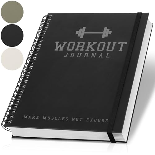 Fitness Journal for Crushing Gym Goals - Workout Planner