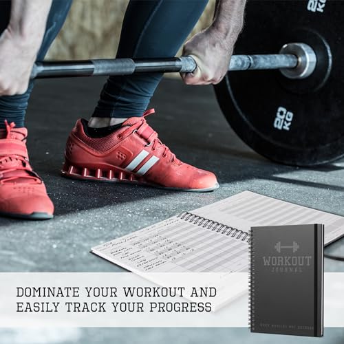 Fitness Journal for Crushing Gym Goals - Workout Planner