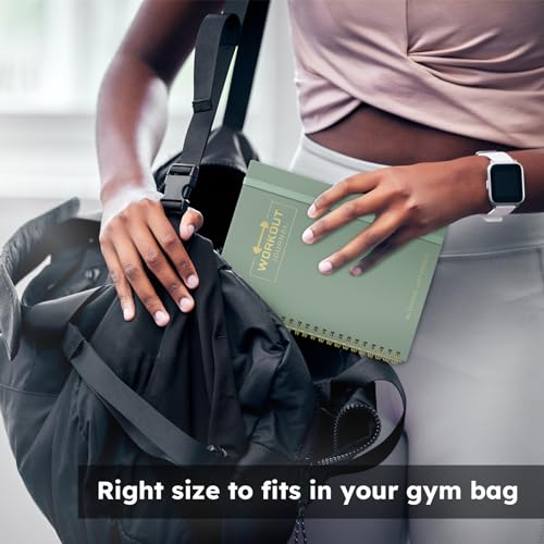 Men and Women Fitness Journal for Weight Loss & Workouts