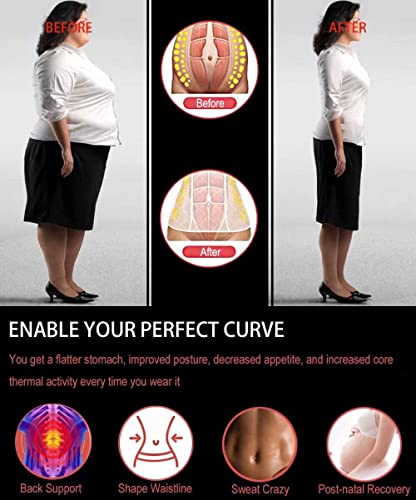 HOPLYNN Neoprene Sweat Waist Trainer for Women, Plus Size