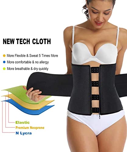 HOPLYNN Neoprene Sweat Waist Trainer for Women, Plus Size