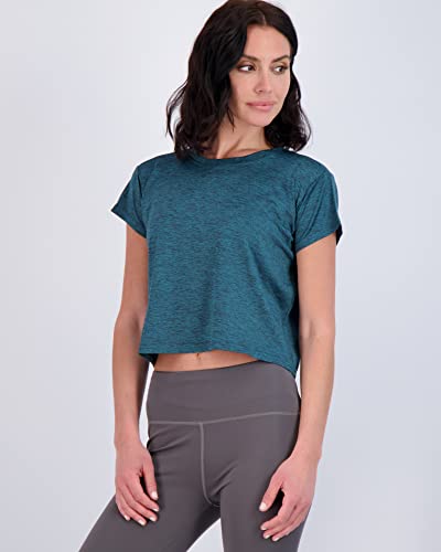 Women's Crop Top 5-Pack: High Waist Athletic Tees