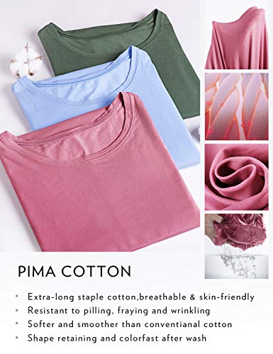 CRZ YOGA Pima Cotton Sleeveless Crop Tops