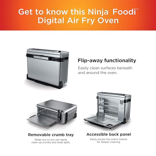 Ninja SP101 Digital Air Fryer Countertop Oven Silver