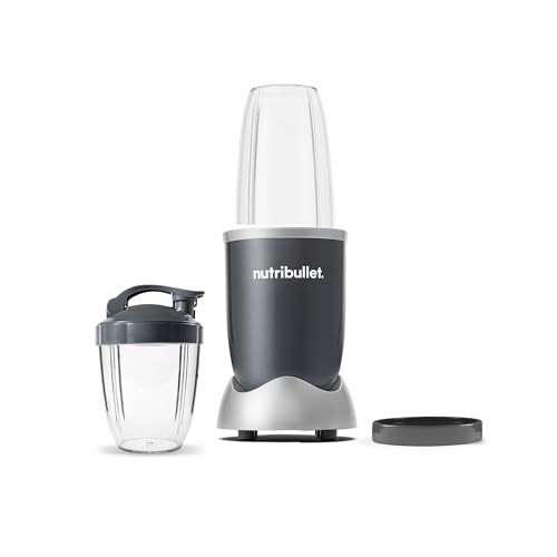 Gray Nutribullet Personal Blender: Shakes, Smoothies, Food Prep