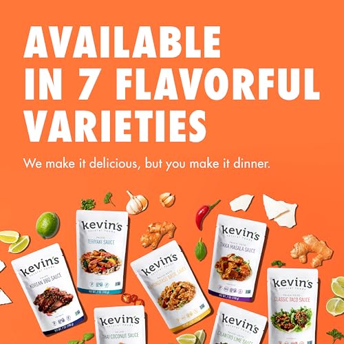 Kevin's Natural Foods Keto Paleo Stir-Fry Sauce Variety Pack