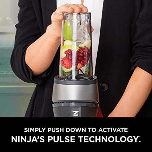 Ninja Fit Compact Personal Blender: Shakes, Smoothies, Food Prep