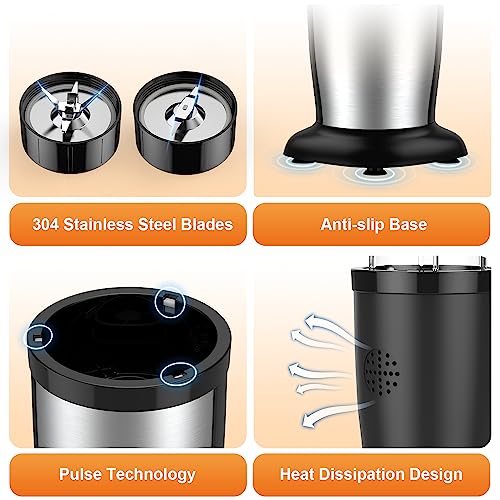 KOIOS PRO 900W Personal Blender for Shakes & Smoothies