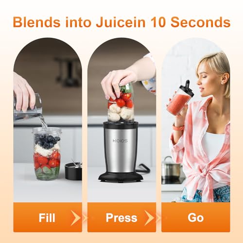 KOIOS PRO 900W Personal Blender for Shakes & Smoothies