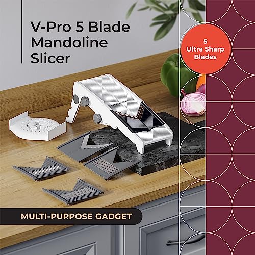 MuellerLiving Mandoline Slicer - Adjustable Vegetable Chopper