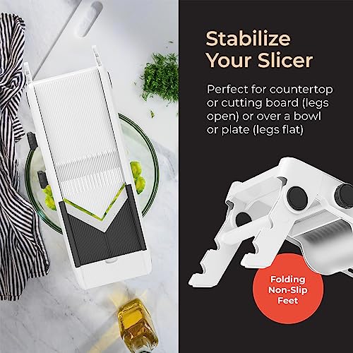 MuellerLiving Mandoline Slicer - Adjustable Vegetable Chopper