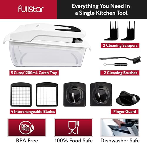 Fullstar 4-in-1 Vegetable Chopper - White