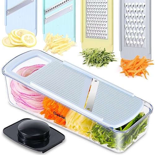 Geedel Professional Mandoline Slicer for Kitchen - Multi-Purpose