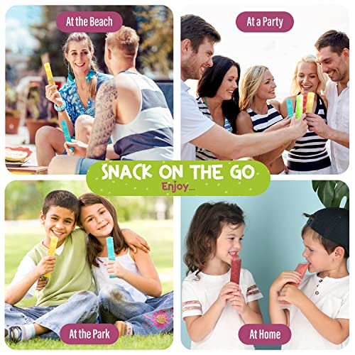 Frozip 125 Disposable Ice Popsicle Mold Bags | BPA-Free