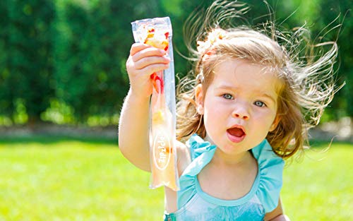 Zipzicle 100 Recyclable Ice Popsicle Mold Bags BPA-free